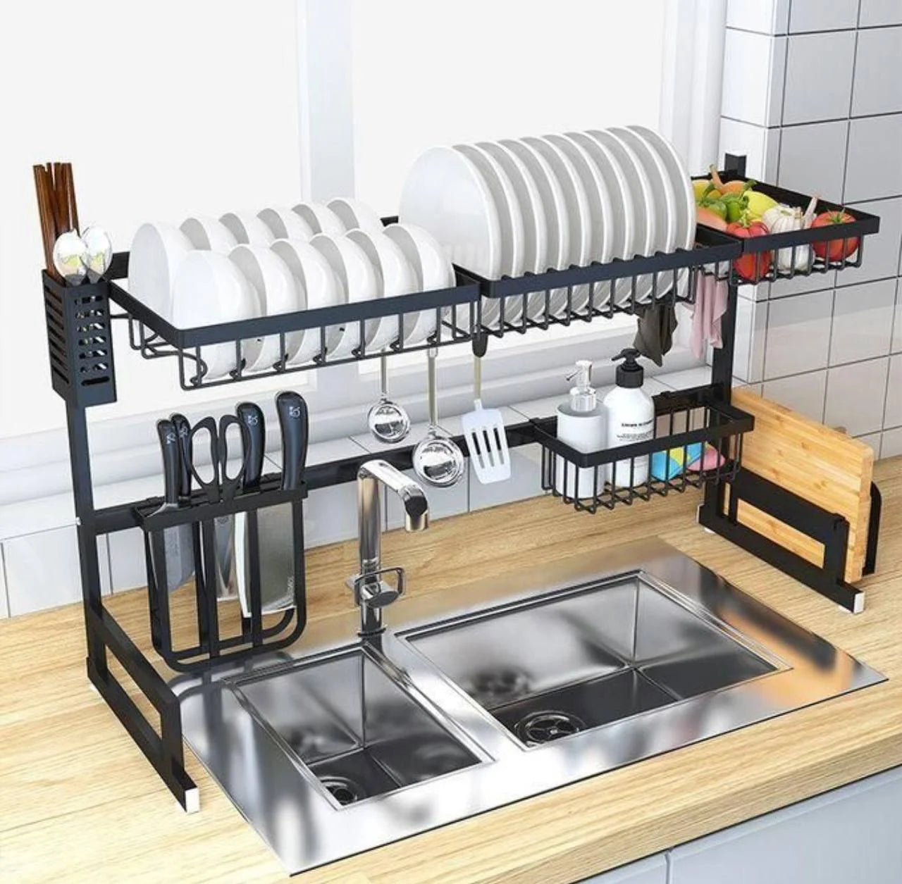 Inoxydable حامل الأواني